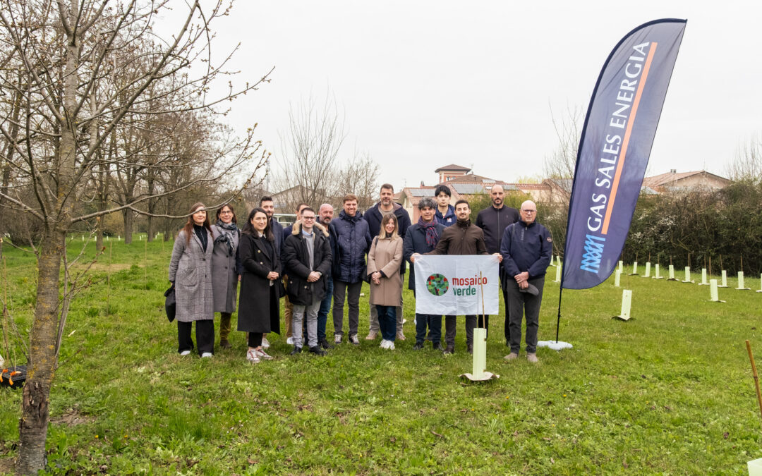 Gas Sales Energia promuove la forestazione urbana a Fidenza: 1000 nuovi alberi per la città