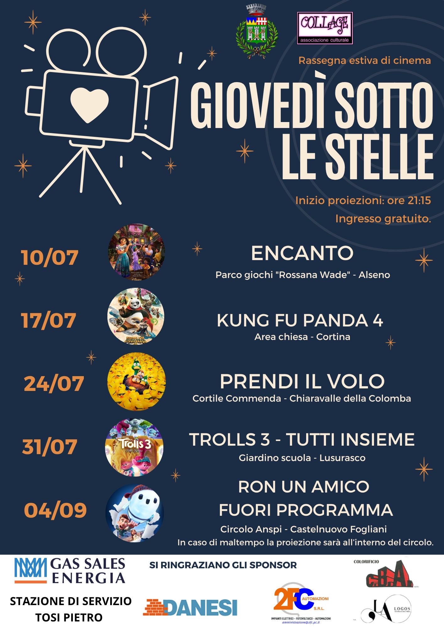 Giovedì sotto le Stelle