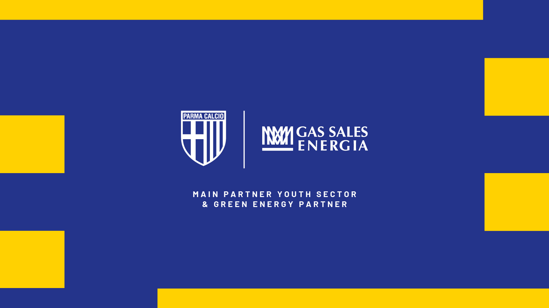 Gas Sales Energia è Green Energy Partner e Main Sponsor del settore giovanile del Parma Calcio