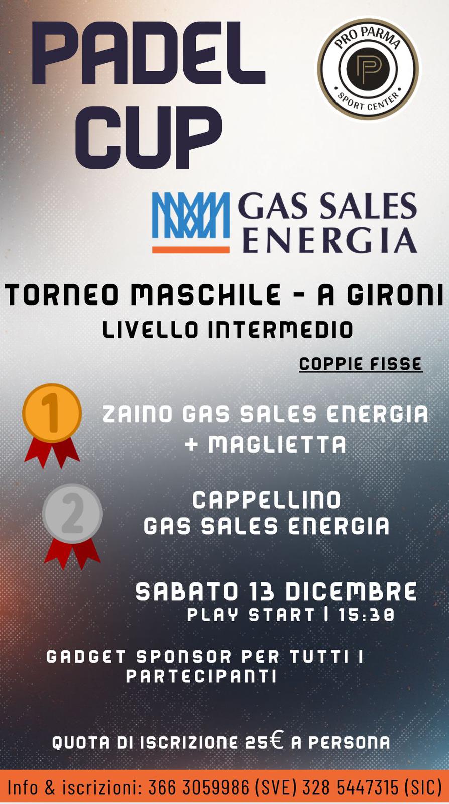 Torneo Padel “Gas Sales Energia”