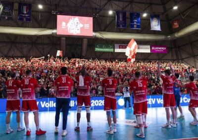 Gas Sales Bluenergy Volley Piacenza conquista la Coppa CEV in un palazzetto vestito di biancorosso