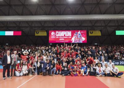 Gas Sales Bluenergy Volley Piacenza conquista la Coppa CEV in un palazzetto vestito di biancorosso