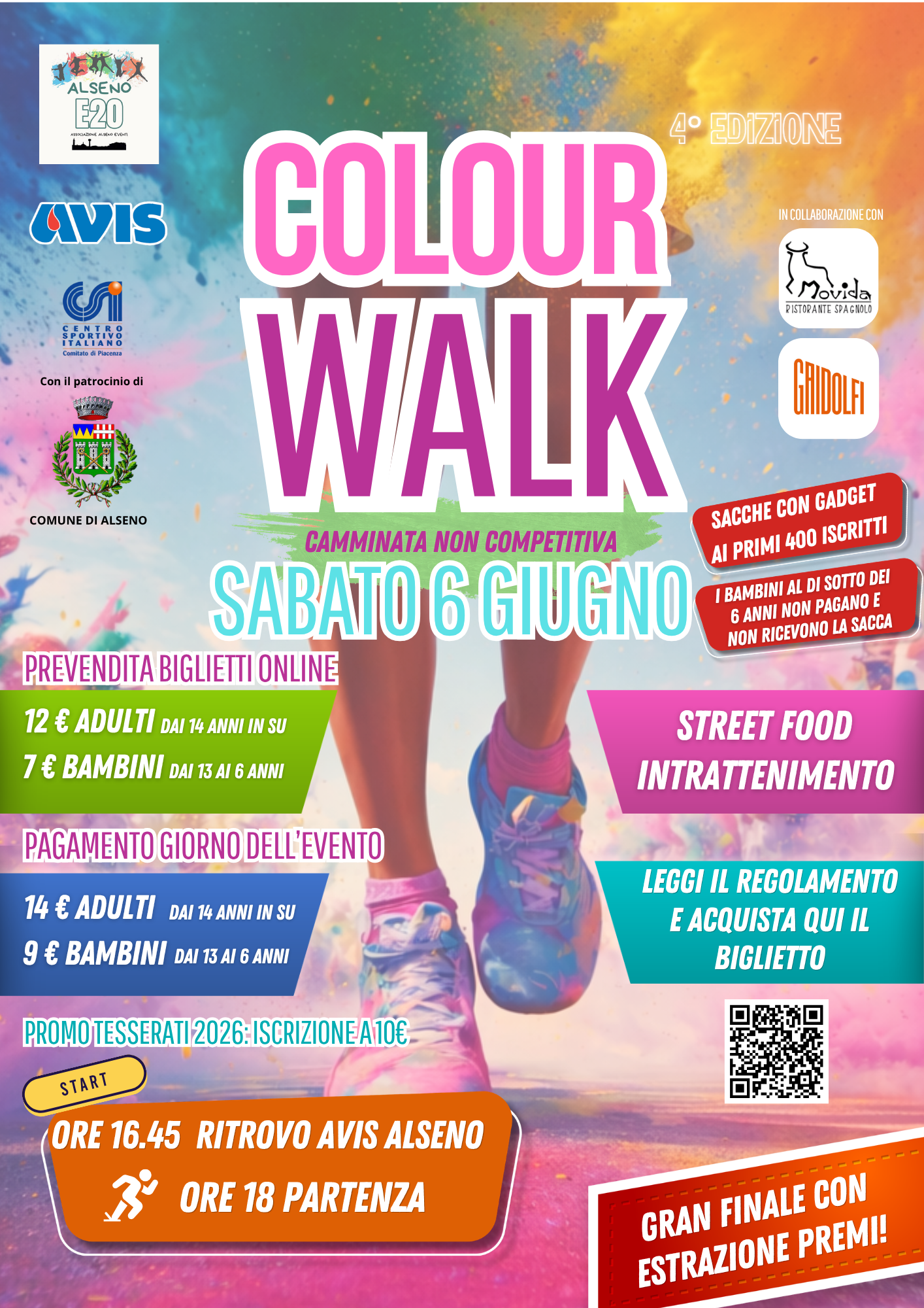 COLOUR WALK 2026 (Volantino (A4))