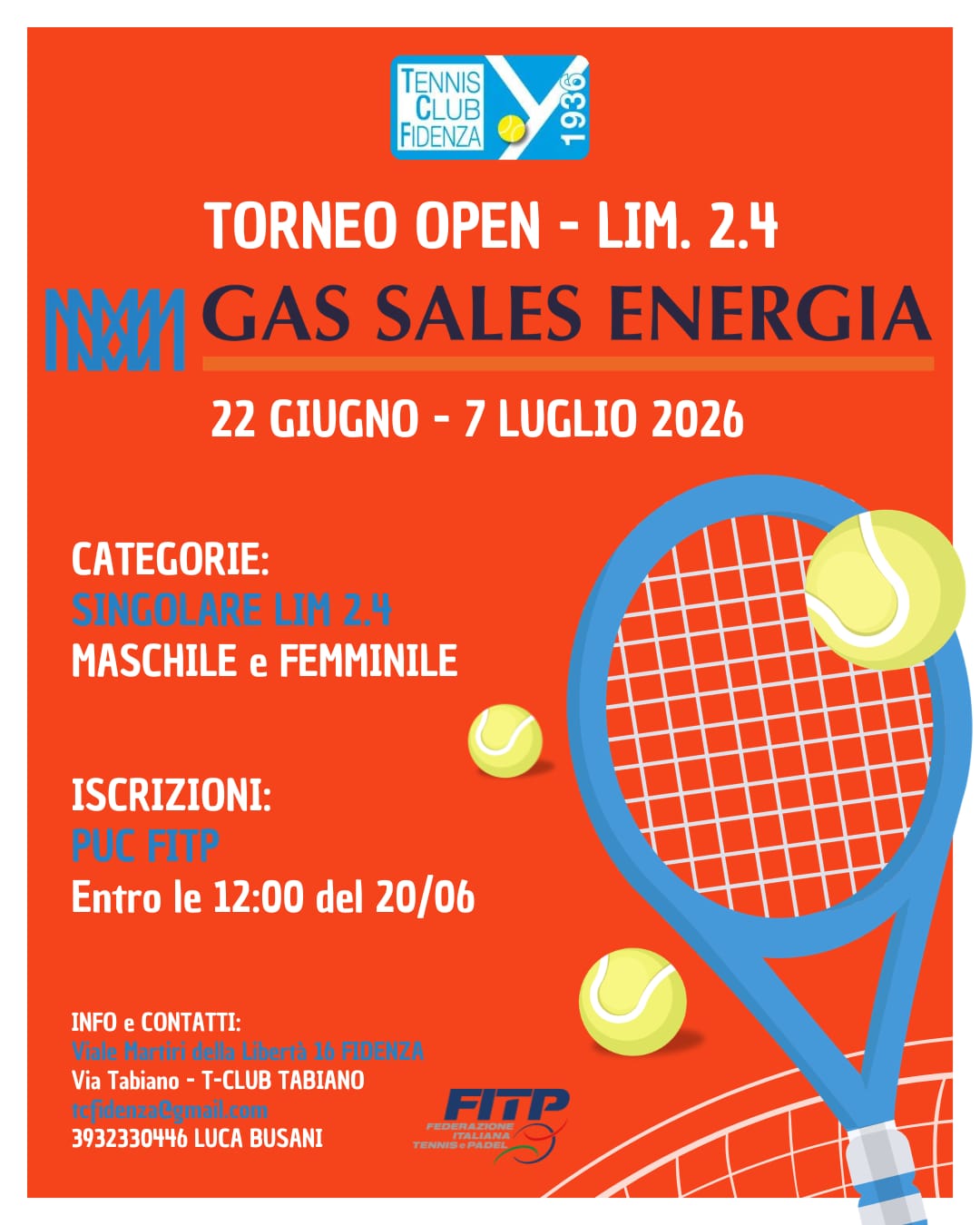 Torneo Open Gas Sales Energia