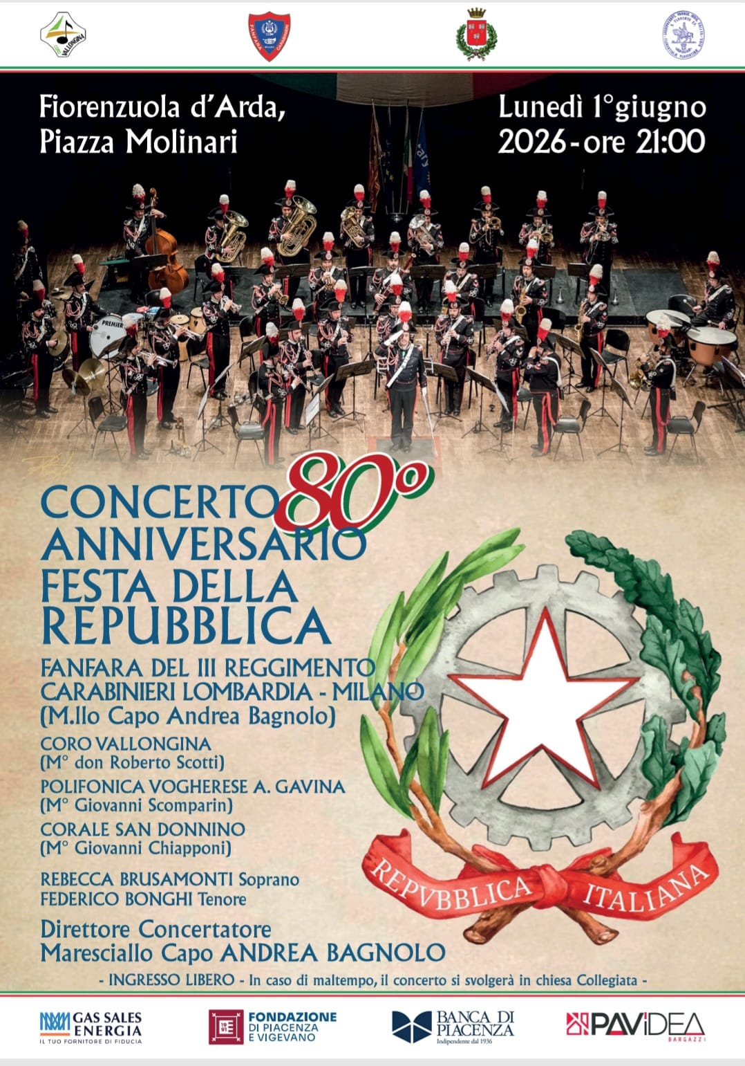 Concerto Festa della Repubblica